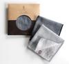 Top Factory Imabari Iroha 25cm X Imabari Towel Cotton Retirement Thank You Small Set A Black Light Towels, Plain, 25cm, Handkerchiefs, Men's Gift,
