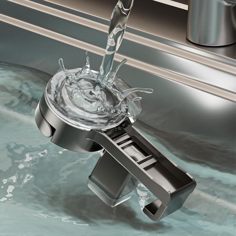 Gun Grey Suction Cup Kitchen Hook Punch-free Storage Rack Hanging Rod Pot Lid Spoon Shovel Wall Hanging Rag Shelf