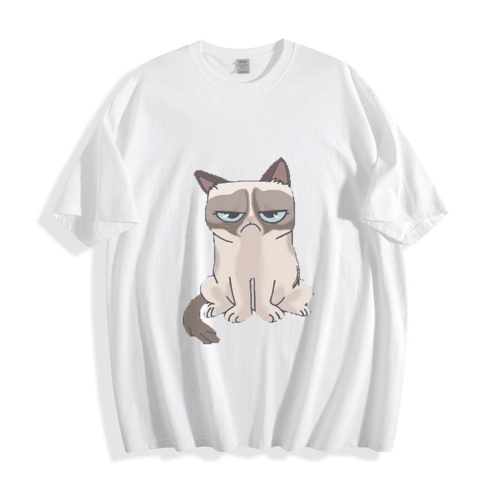 

Grumpy Cat Classic T-Shirt - Iconic Feline Frown Unisex Tee 4XL
