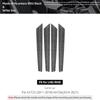 Per BMW X3 F25 X4 F26 Realizzato in Alcantara Striscia Decorativa Pannello Porta Adesiva Adesivi Performance 4 Pezzi Accessori Tuning Interno Auto