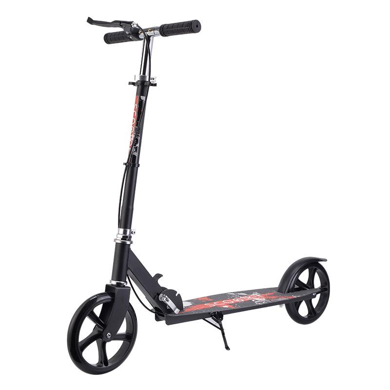 Faltbarer City-Roller: Großes Rad für Teenager & Erwachsene