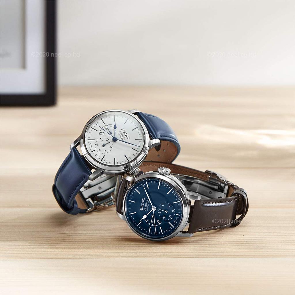 Seiko Presage Automatik Mechanisch Prestige Riki Emaillierter Kern Shop Exklusives Modell Herrenuhr, Linie, Design, Zifferblatt, SARW057,