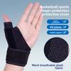 Sport-Handgelenkbandage mit fester elastischer Kraft zur Unterstützung bei Daumenverstauchungen und Belüftungslöchern