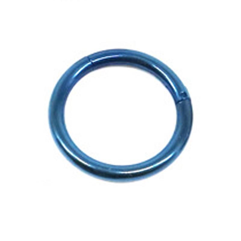 Elegant Hinged Segment Steel Nose Ring For Ear And Tragus Piercings