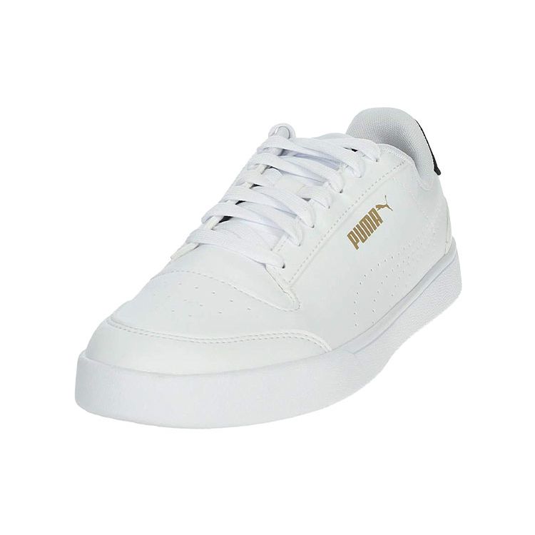 Puma Shuffle Perf Pantofi de Skate cu Șireturi, cu Suport, Echilibrați, Ușori, cu Top Scund, Bărbați, Adidași, Alb Negru 380150-01