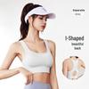 Women's Shockproof High-Impact Nude Sports Bra for Yoga & Running