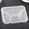 Four-Compartment Disposable Meal Prep Containers