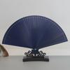 Mini Retro Bamboo Folding Fan - Chinese National Style Qipao Design