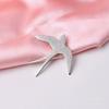 Delicate Legering Zwaluw Broche Vogel Ontwerp Veelzijdige Jurk Revers Pin Accessoire Voor Dagelijks Gebruik Speciale Gelegenheden