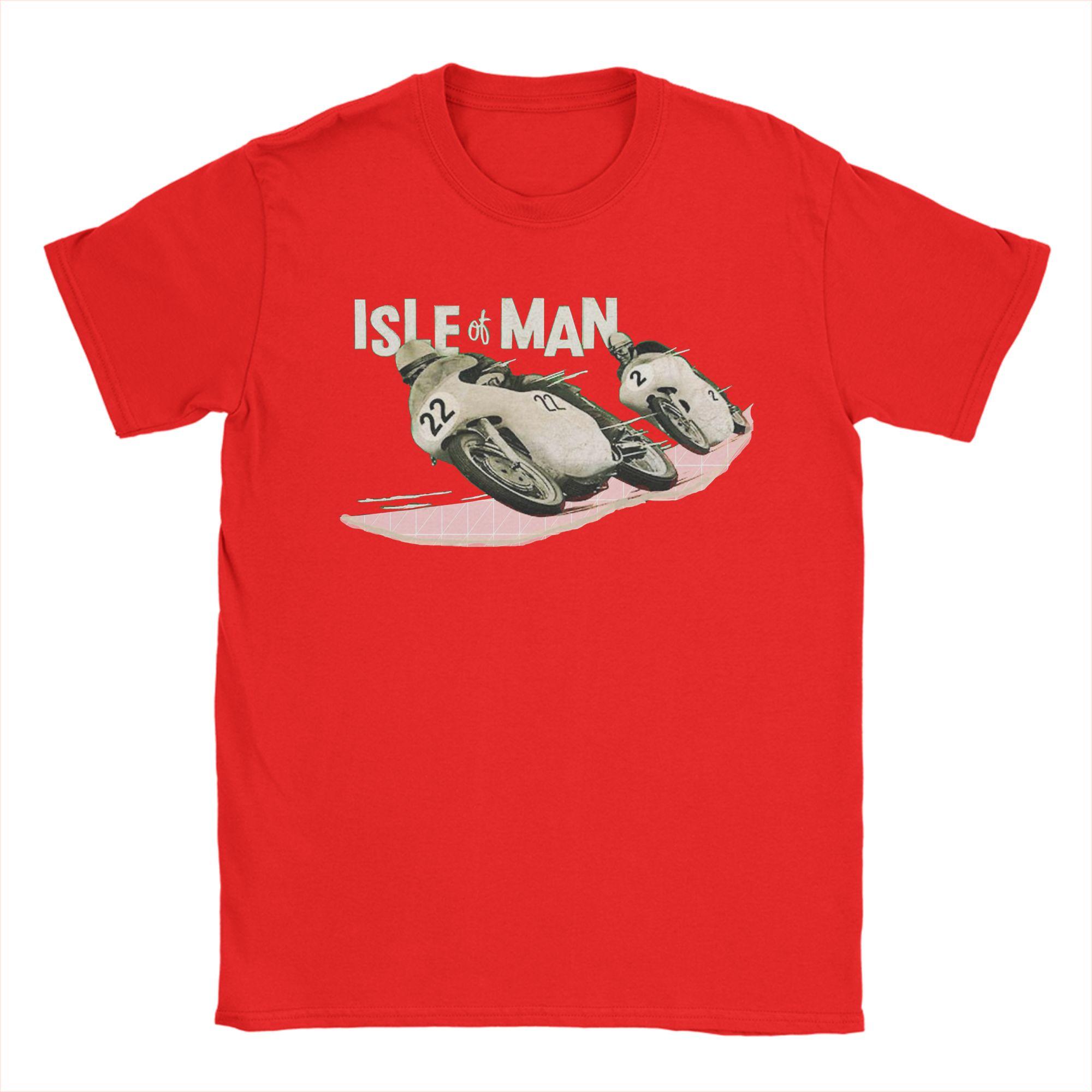 

Мужские футболки Isle of Man TT 100% Хлопок Потрясающие футболки С круглым вырезом Короткий рукав Топы Идея для подарка S