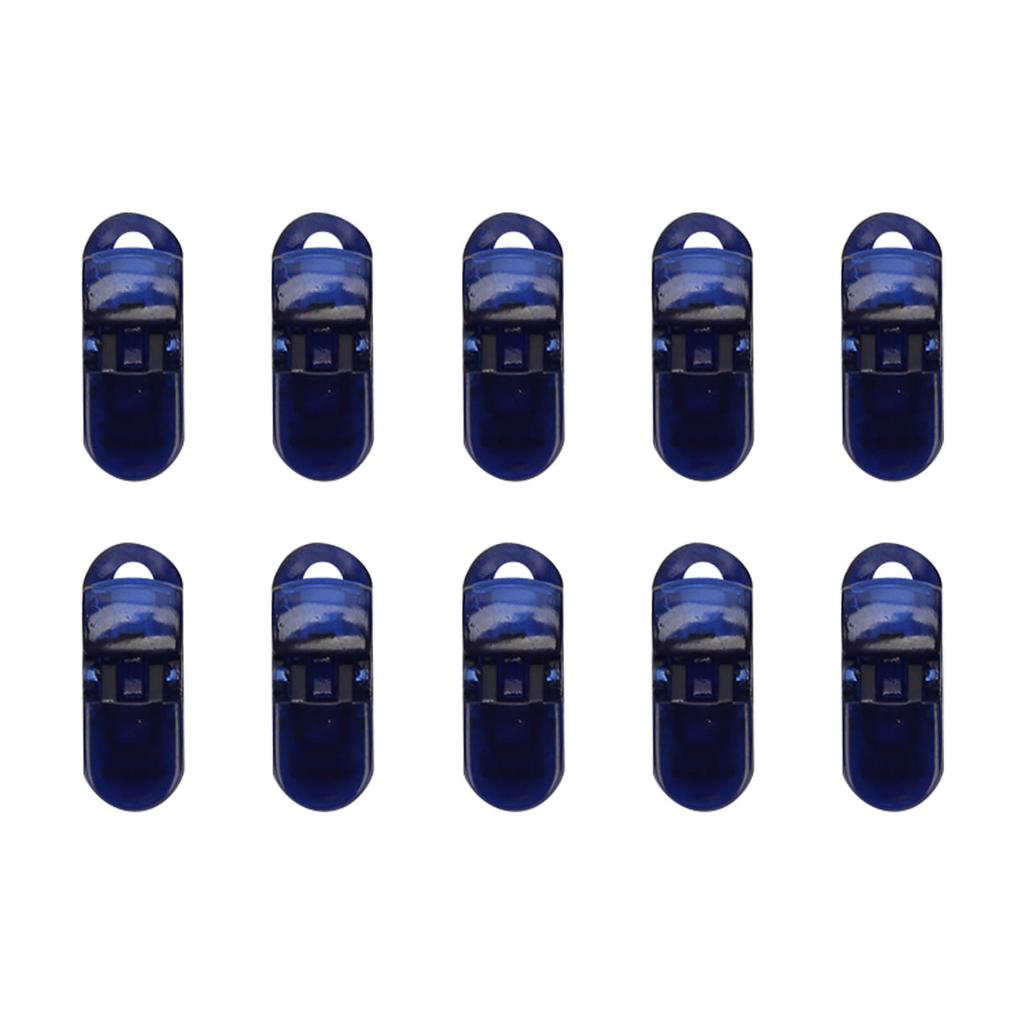 10Pcs Hearing Aid Lanyard Clip Multipurpose Transparent Hearing Aid Clip for Quick Building Dark