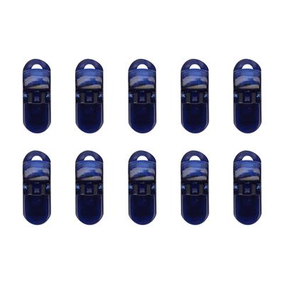 10Pcs Hearing Aid Lanyard Clip Multipurpose Transparent Hearing Aid Clip for Quick Building Dark