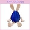 Coniglietto di Pasqua Modello 3D Giocattolo Con Decorazioni Creative Per Scambio di Regali Festivo