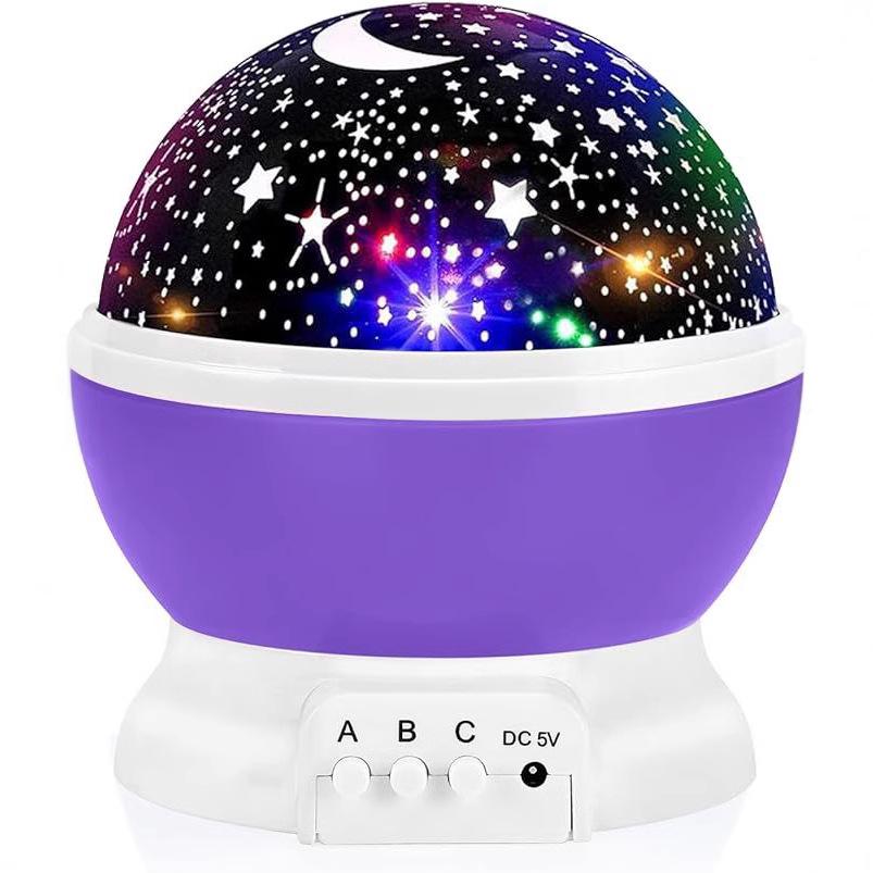 Popular Starry Sky Light Rotating Projector - Creative Indoor Children's Night Light Gift