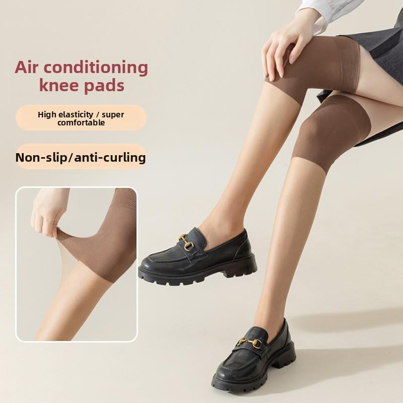 Spring and Summer Knee Support Pantyhose with High Elasticity To Prevent Slippage Anti-Slip Pantyhose To Prevent Hair Snagging Over Knee for Women