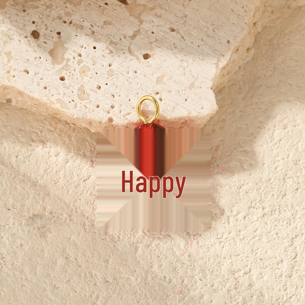 Colorful Ceramic Palm Eye Heart Snowman DIY Jewelry Accessories