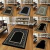 Muslimská modlitební podložka Obývací pokoj Pohovka Akcentový koberec Ložnice Noční podlahová rohožka Protiskluzová Dekorační podložka pod konferenční stolek Omyvatelná Rohožka Dárky