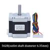 Nema23 23HS5628 4-Draht Schrittmotor 56mm 2,8A 165 oz-in 6,35mm/8mm Welle Passend für TB6600 Treiber Für CNC Laser Plasma Schneidmaschine