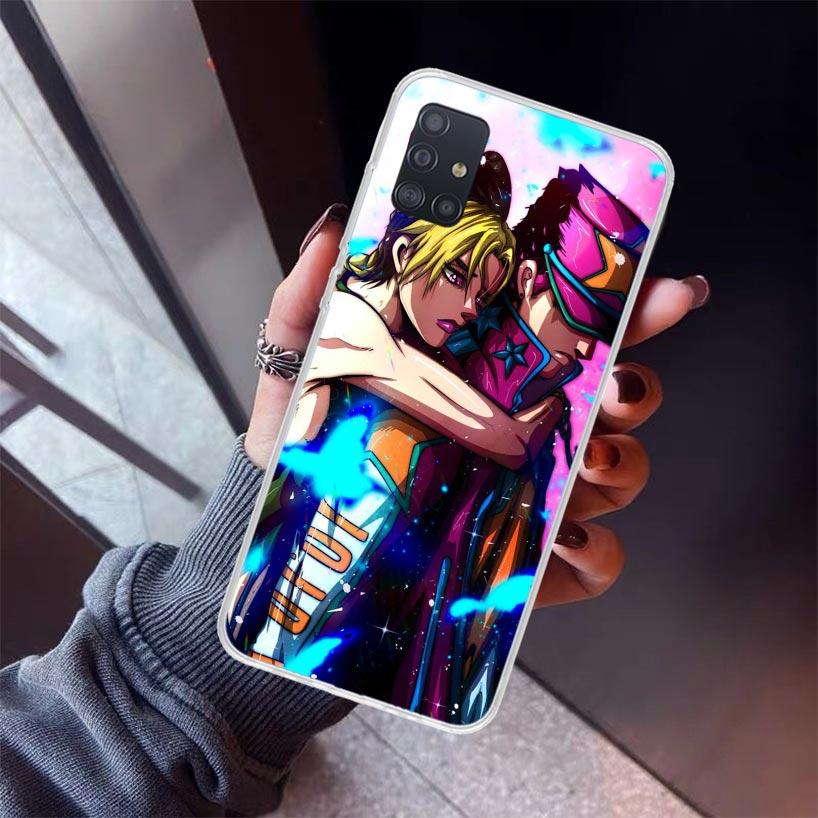 JoJo's Bizarre Adventure Jolyne Cujoh Phone Case For Samsung Galaxy A52 A51 A50S A32 A22 A12 A02S A72 A71 A31 A70 A30S Note 20 U