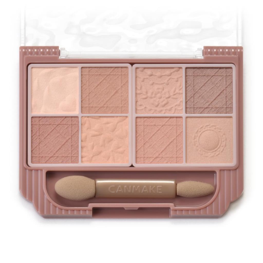 CANMAKE Petite Palette Eyes (Matte) 2g [All 3 Colors] - Multi-shade Matte Eyeshadow Palette