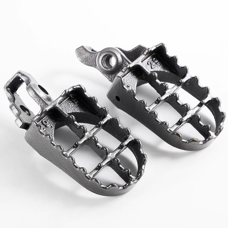 

для Honda CR80 XR250/400 XR350R XR600R XR650L XR650R Стальные подножки Подножка Мотоциклетные накладки Подножки A