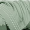 CozyLux 2 Pack - Queen Size 20x30 Inch Sage Green Microfiber Pillowcases with Envelope Closure, Soft and Breathable