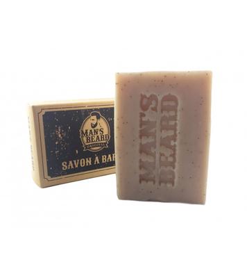Savon exfoliant pour la barbe - Parfum lait de chèvre
