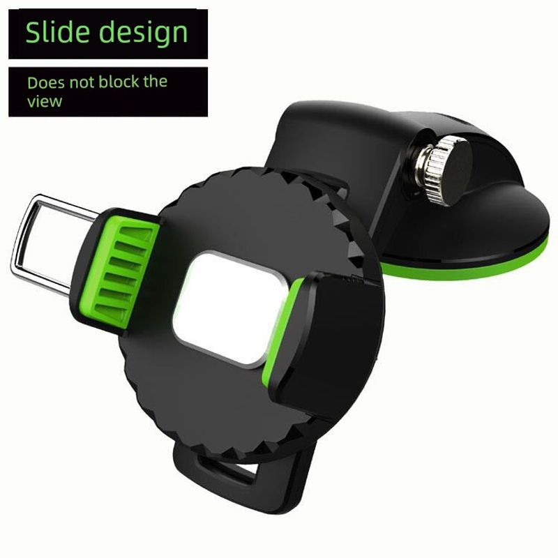 New Car Mount, In-Car Suction Cup Mount, Car and Truck Mount, Car Phone Holder Diamond Suction Cup Holder (Green)