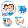 1 Set Popping Pimple Water Spray Toy Interesting Parent-Child Board Game Face Squeeze Acne Anti-stress Novelty Toys Children