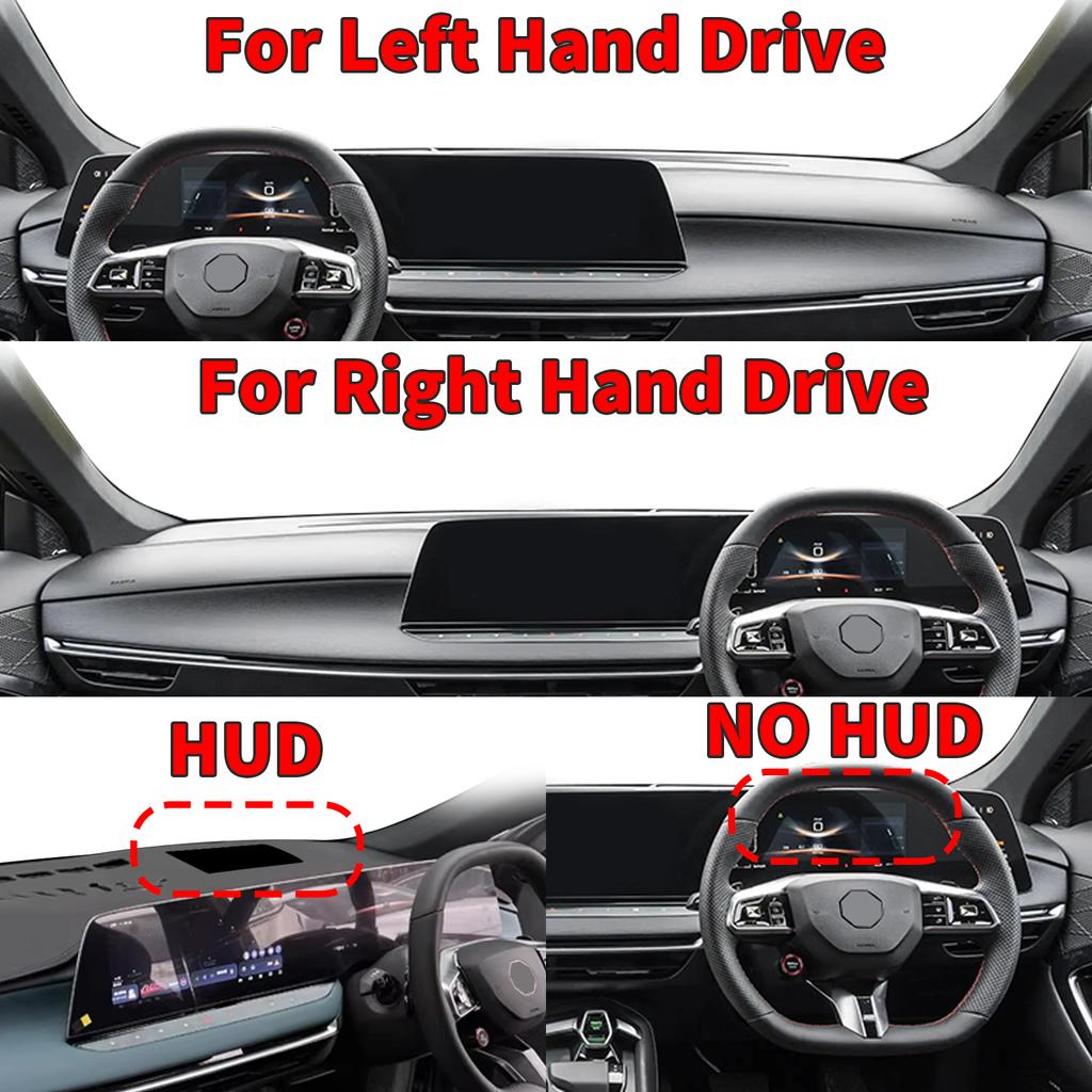 Fit for MG MG 7 MG7 2022-2026 Car Accessories Dashmat Dashboard Cover Pad Protective Carpet DashMat Sunshade Leather