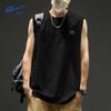 Warrior Men's Cotton Sleeveless Letter Print Tank Top