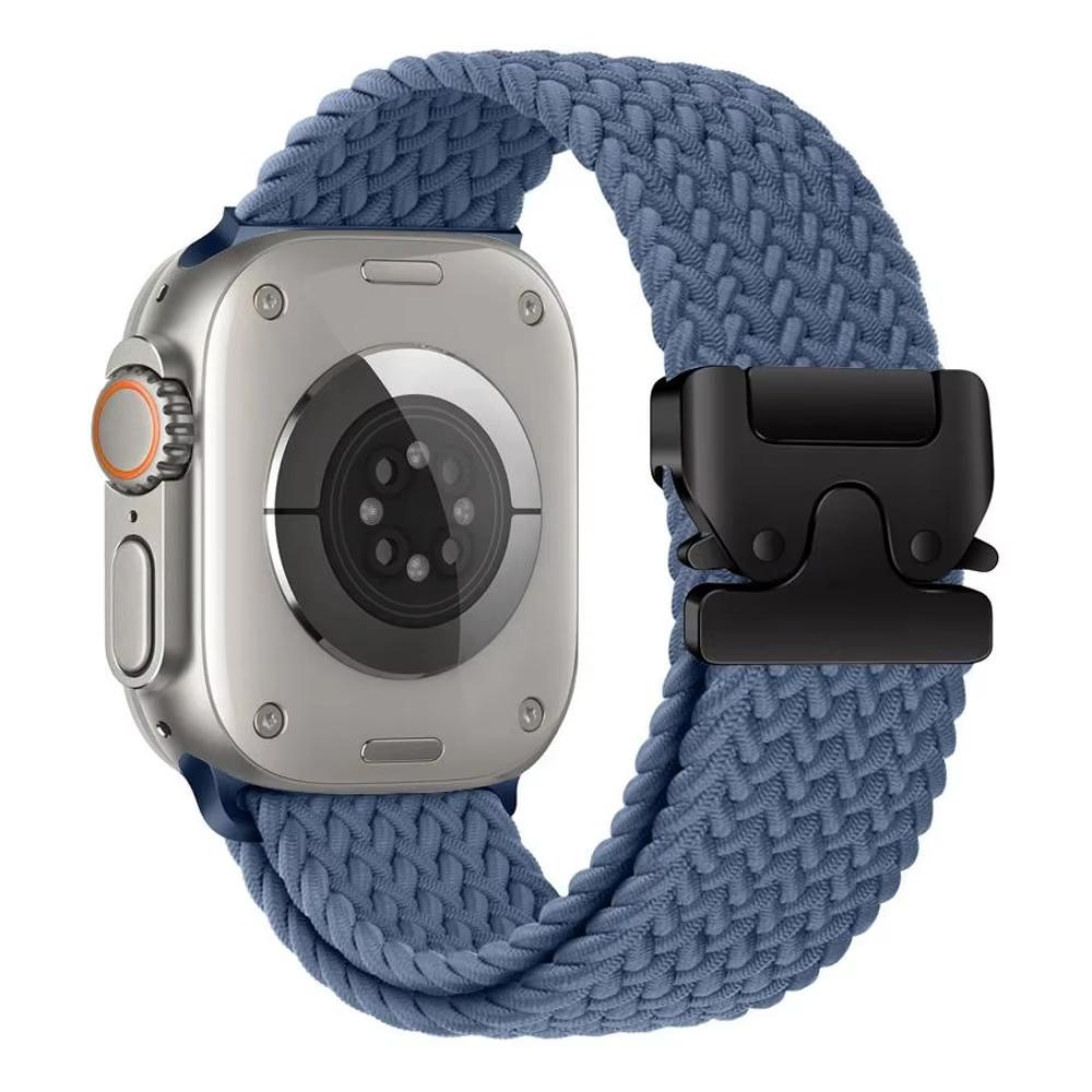 Parachute Braided Strap For Apple Watch Bands Ultra 3 40mm 44mm 46mm 42mm 45mm Black Unity Bracelet IWatch Series 11 9 8 10 7 SE