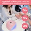 54W Nail Gel Curing Light 18 LED Light Chips Smart Sensor Nail Polish Drying Light