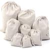 5/10pcs Linen Drawstring Bags Jute Pocket Gift Bags For Home Wedding Party Gift Packaging Pouches DIY Candy Biscuit Storage Bags