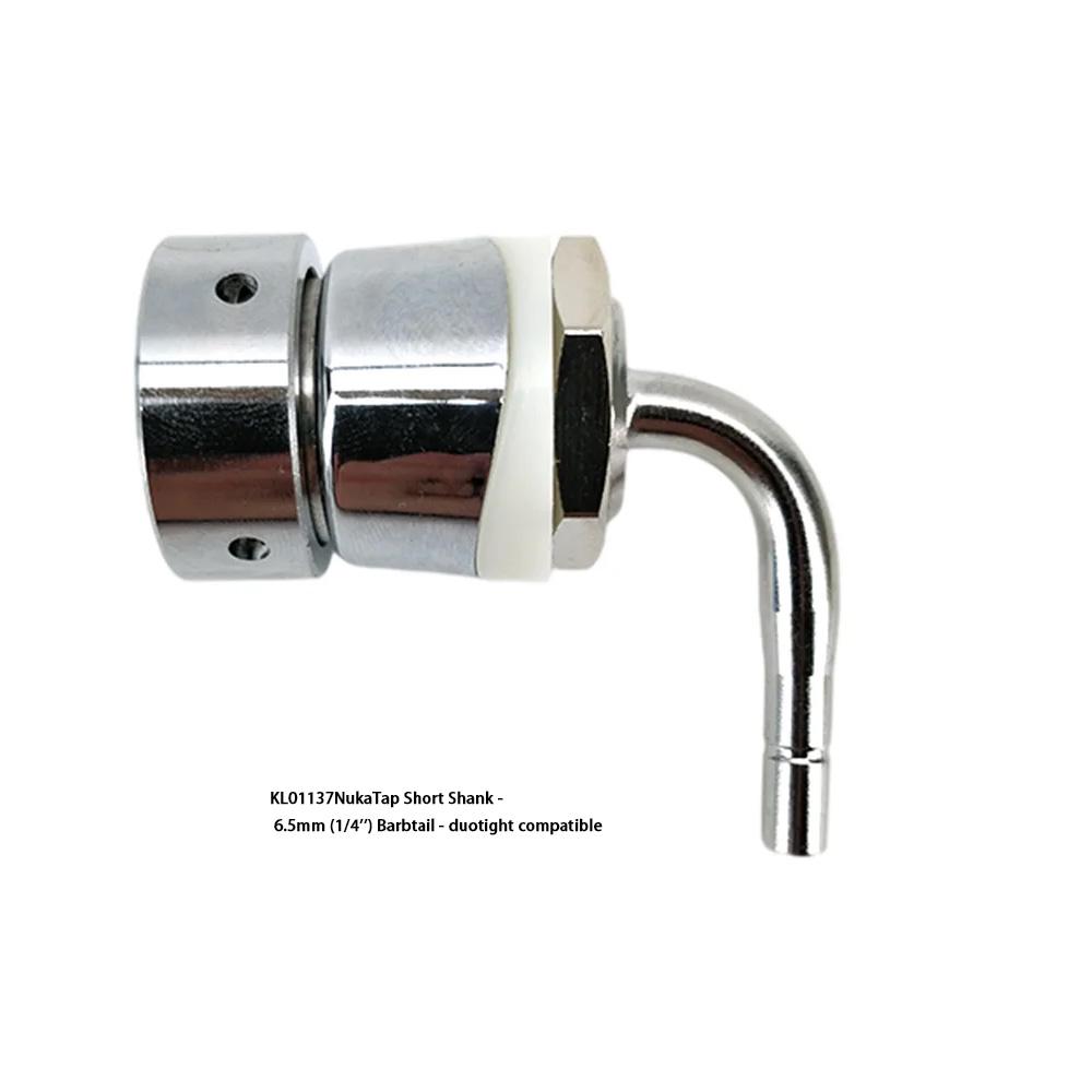 

Kegland Barware NUKATAP Stainless Short Shank Beer Faucet Accessories Home Brewing Bar Tools