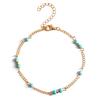 Street auction with the same personality, all handmade bead bead anklet accessories