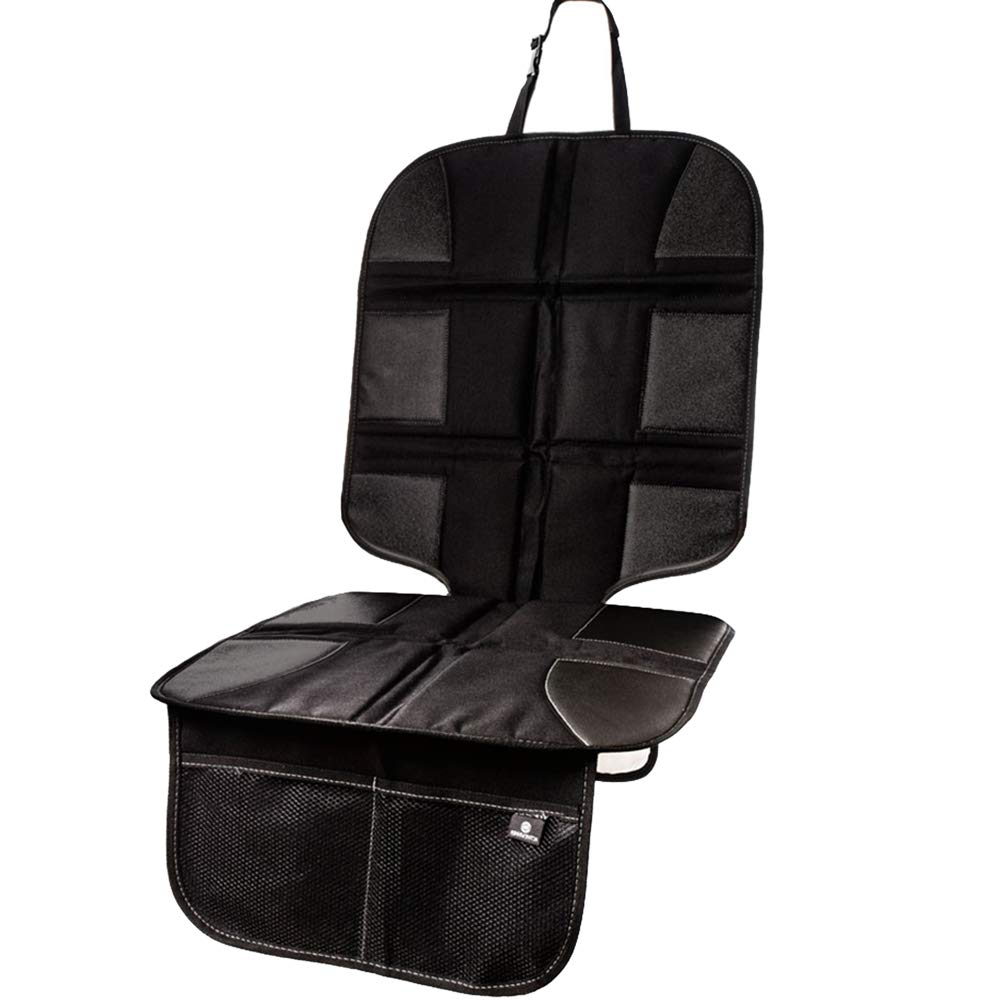 

Детское сиденье Active Winner с защитой ISOFIX, толстый карман для хранения вещей, в комплекте коврик, совместимый, подушка, противоскользящая, чёрный