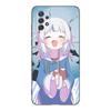 Gawr Gura Anime Phone Case For Samsung A13 A22 A24 A32 A23 A25 A34 A35 A52S A53 A54 A55 A73 5G A12 A14 A15 A31 A33 A50 A51 A72