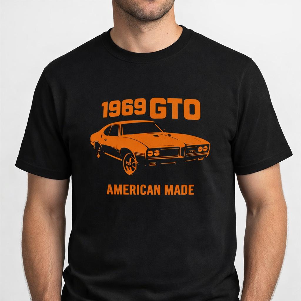 1969 Vintage American Muscle Car Retro Gift Graphic Unisex T-shirt L