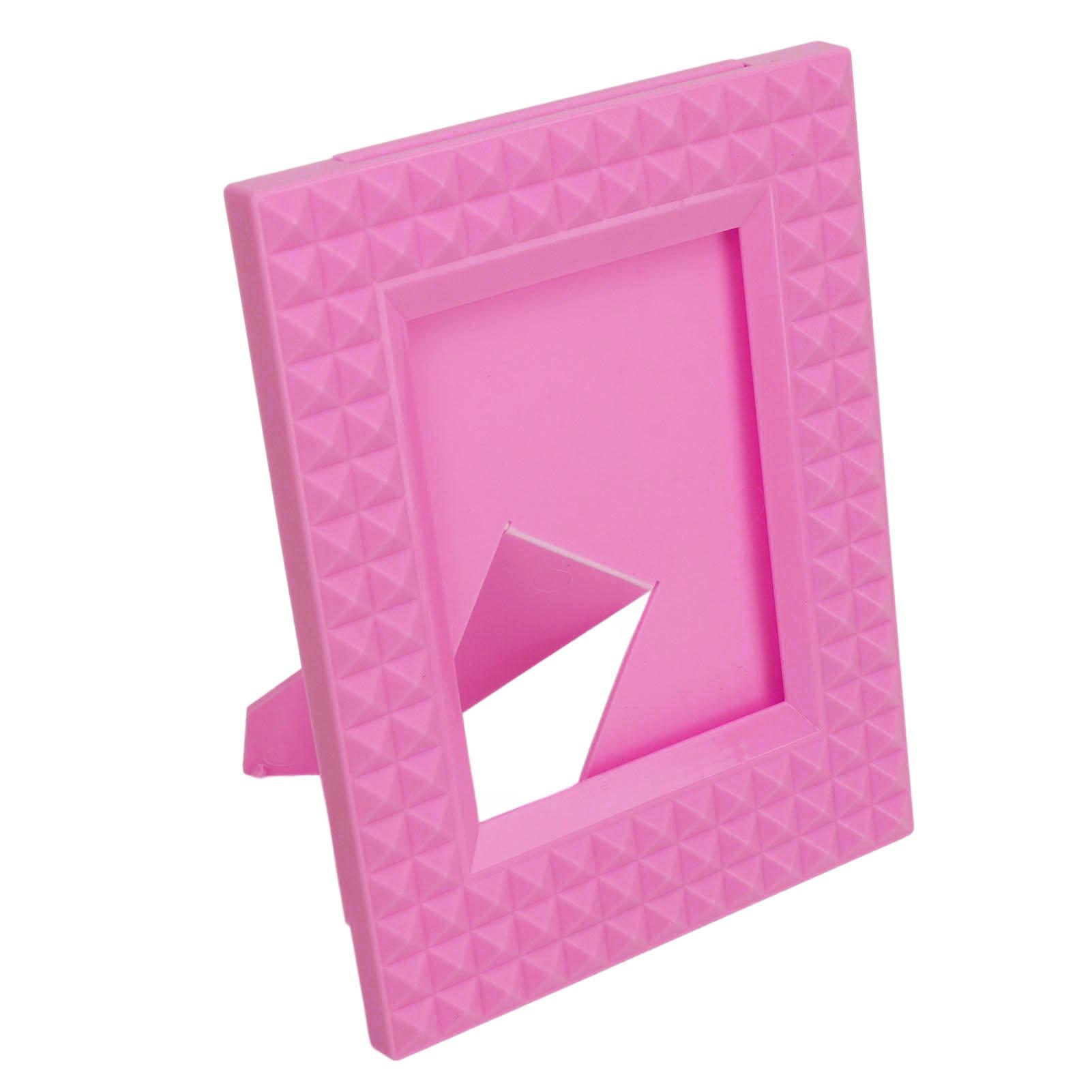 Mini Fotolijstjes 4.3x3.3in Fotolijstjes voor Bureau Tafelblad Mini Instant Fotolijstjes voor roze
