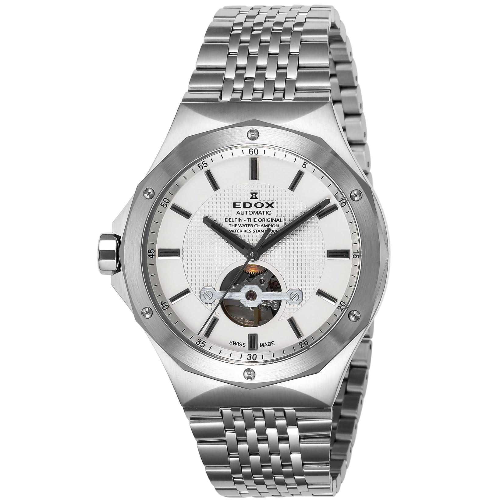

Casual Watch Delfin Silver [EDOX] 85024-3M-AIN Men s [Item] срібний
