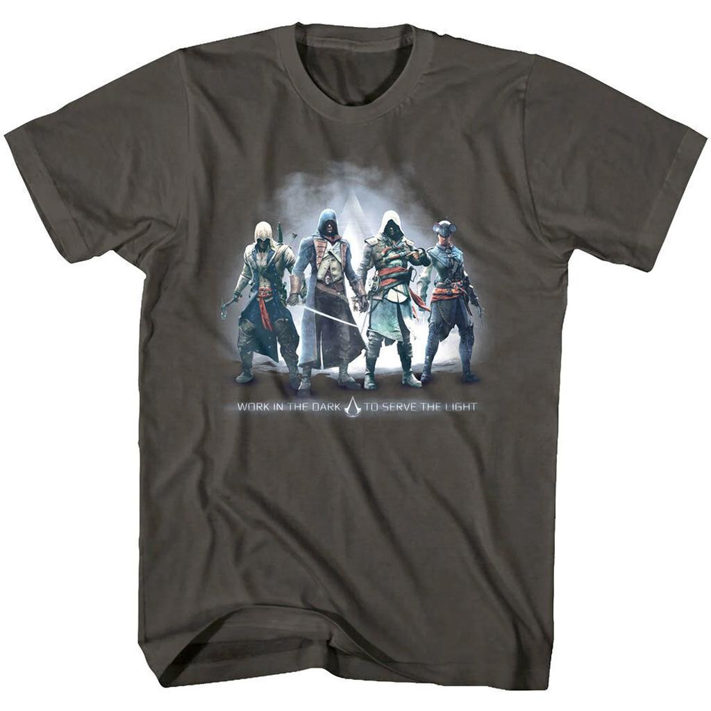 Work in The Dark to Serve The Light Assassin TShirt 100 Cotton ONeck Summer Short Sleeve Casual Mens Tshirt Size S3XL