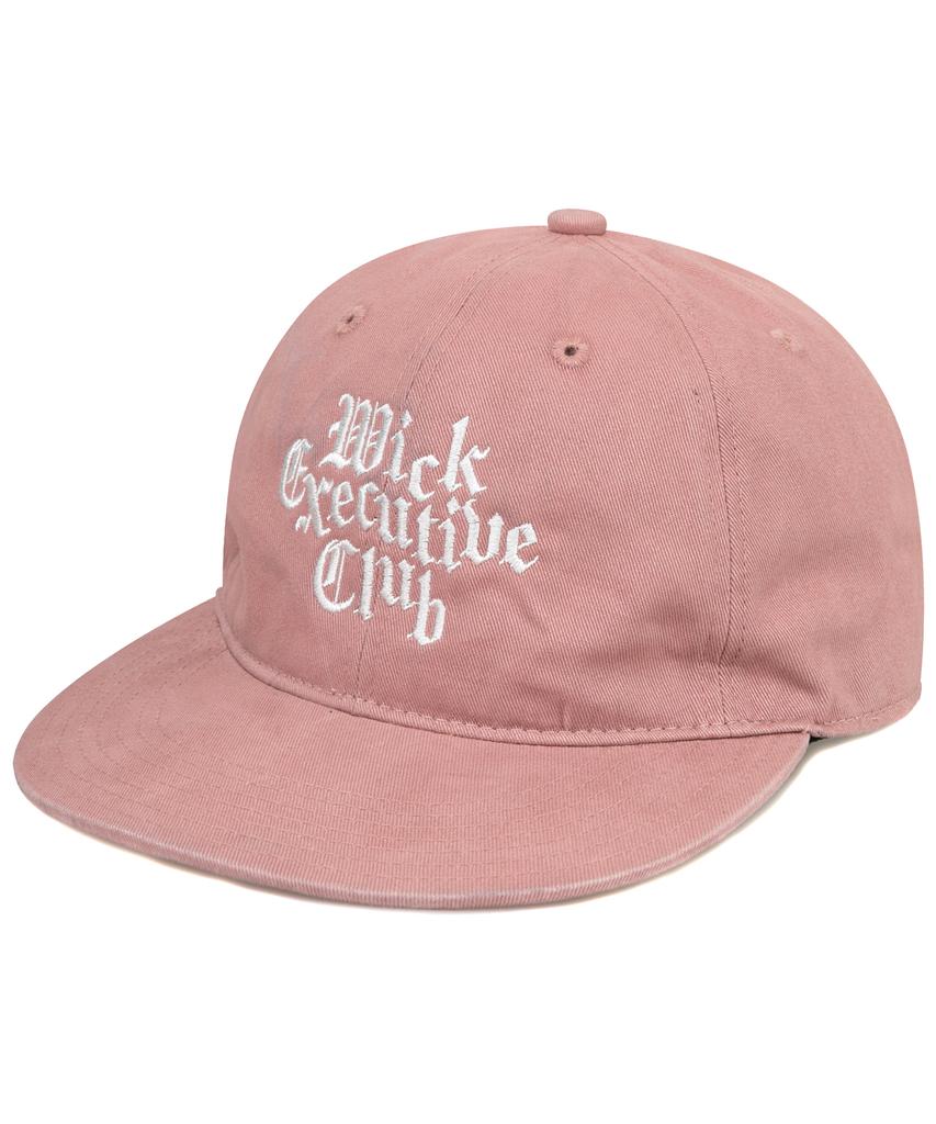 Wig Gothic Executive Club Smoke Wash Flat Cap
