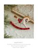 Retro Gingerbread Man Christmas Tree Ornaments: Cute Resin Refrigerator Magnets