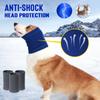 Noise Cancel Scarf Collar Soundproof Anxiety Pet Bath Quiet Dry HeadSleeve Dog Grooming Earmuff Warm Headband Ear Cover Neck Hat