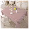 Small Fresh Fabric Cotton And Linen Tablecloth, Creative Striped Pattern Rectangular Coffee Table Tablecloth Dining Table Cloth Yiwu