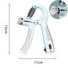 Adjustable R-Type Hand Grip Spring Finger Pinch Wrist Expander Portable Fitness Equipment Exercise Countable Strengthen Gym Grip