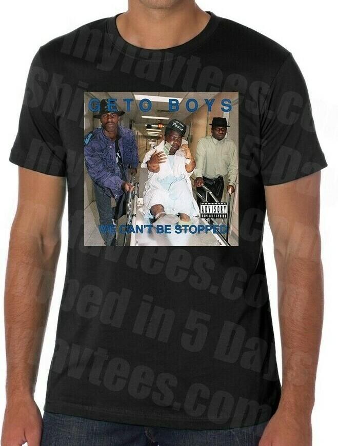 Bushwick Bill The Geto Boys Scarface Willie D T Shirt Rap A Lot Can039t Be Stopped Unisex T-Shirt XXXL