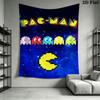 Pac-Man F Wall Hanging Printed Fabric Blanket Decorative Tapestries for Bedroom Living Room Home Decor
