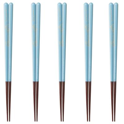Happy Set of Made In PID4067 J-kitchens Chopsticks, 5, Material Wood, Chopsticks, Japan,